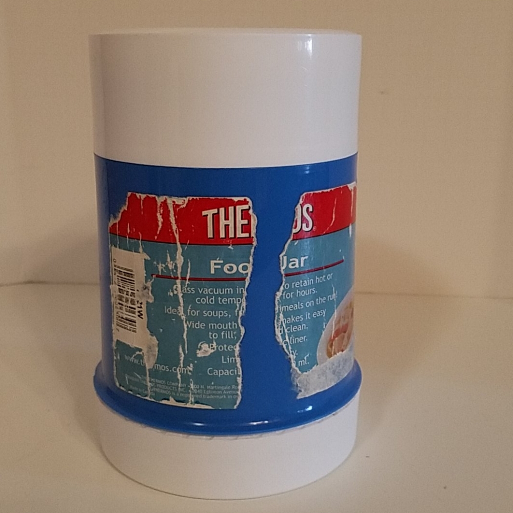 Vintage Thermos Plastic 8 oz. Food Jar